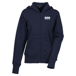 Full Zip Hooded Fleece Jacket - Ladies'