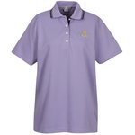 Rapid Dry Baby Pique Tipped Polo - Ladies'