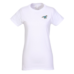 District Concert Tee - Ladies' - White - Emb
