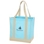 Two-Tone Shopping Bag - Closeout