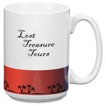 Jamaica El Grande Mug - 15 oz. - Palm - Closeout
