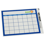 Removable Monthly Calendar Decal - Trellis
