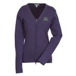 Varna Full Zip V-Neck Sweater - Ladies'