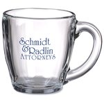 Tapered Glass Mug - 16 oz. - 24 hr