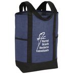 Side Pocket Jute Tote