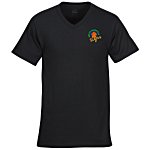 Fruit of the Loom HD V-Neck T-Shirt - Men's - Emb - Colors