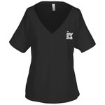 Bella Flowy V-Neck Drop Sleeve Shirt