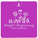 Window Sign - Square - Plastic - Color