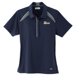 Quinn Color Block Textured Polo - Ladies' - TE Transfer