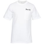 Anvil American Classic Pocket Tee - White