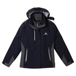 Teton 3-in-1 Waterproof Jacket - Ladies' - 24 hr