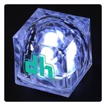 Crystal Light Up Ice Cube - White