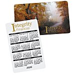 Plastic Calendar Card - Full Color Process