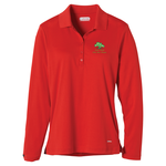Brecon Long Sleeve Moisture Wicking Polo - Ladies' - 24 hr