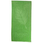 Tone on Tone Stock Art Towel - Palm Frond