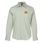 Fine Stripe Stretch Poplin Shirt - Men's
