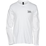 Hanes Nano-T 4.5 oz. Long Sleeve - White