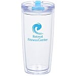 Clearly Acrylic Travel Tumbler - 20 oz.