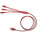 3' Metallic Charging Cable