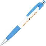 Mardi Gras Pen - White - Full Color