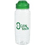 Refresh Surge Water Bottle with Flip Lid - 24 oz. - Clear