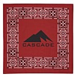 Open Center Bandana - 22" x 22"