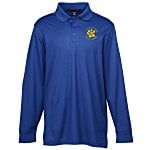 CrownLux Performance Plaited LS Polo - Men's