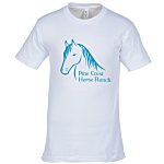 American Apparel Classic Cotton T-Shirt - White - Screen