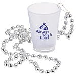 Light-up Shot Glass on Beaded Necklace - 2 oz. - Multi - 24 hr