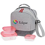 Apollo Bay Angle Zip Portion Control Lunch Set