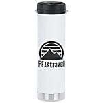 Klean Kanteen TKWide Vacuum Bottle with Straw Lid - 20 oz.