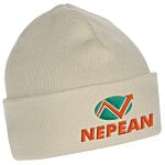 Fine Knit Beanie with Cuff - 24 hr