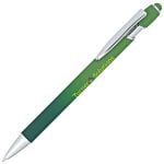 Bali Ombre Soft Touch Stylus Metal Pen - Full Color
