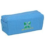 Waffle Weave Cosmetic Bag