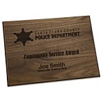 Walnut Plaque 9