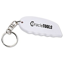 View a larger, more detailed picture of the Safety Cutter w Key Ring - Opaque