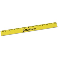 View a larger, more detailed picture of the Plastic Ruler 12 - Opaque