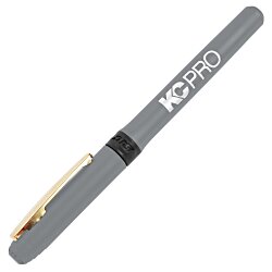 View a larger, more detailed picture of the Bic Grip Rollerball Pen - Gold