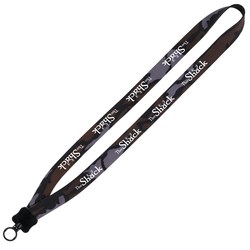 View a larger, more detailed picture of the Camo Neoprene Lanyard - 3 4 - 32 Length
