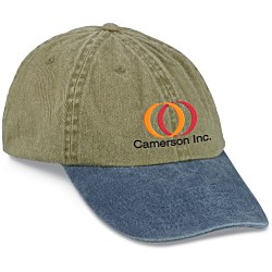 View a larger, more detailed picture of the Stonewashed Cap - Embroidered