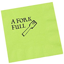 View a larger, more detailed picture of the Colorware Beverage Napkin - 2-ply - Color