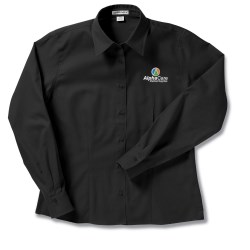 View a larger, more detailed picture of the Cutter & Buck Nailshead Woven Shirt - Ladies 