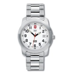 View a larger, more detailed picture of the Swiss Army Field Watch w Bracelet - Men s