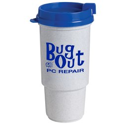 View a larger, more detailed picture of the Insulated Auto Tumbler - 16 oz - Granite