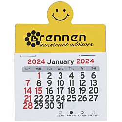 View a larger, more detailed picture of the Peel-n-Stick Calendar - Smile