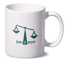 View a larger, more detailed picture of the Budget-Beater White Mug - 11 oz 