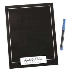 View a larger, more detailed picture of the Black Magnetic Memo Board