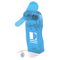 View a larger, more detailed picture of the Trade Winds Mini-Fan - Translucent