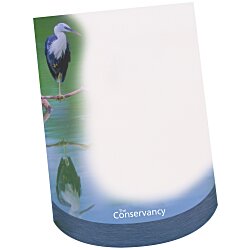 View a larger, more detailed picture of the Bic Beveled Sticky Note Pad - Curve Shape