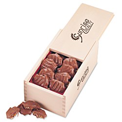 View a larger, more detailed picture of the Wooden Box w Turtles